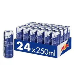 Produktbild: Red Bull Energy Drink Blue Edition - 24er Palette Dosen - Getränke mit Heidelbeere-Geschmack, EINWEG (24 x 250 ml)