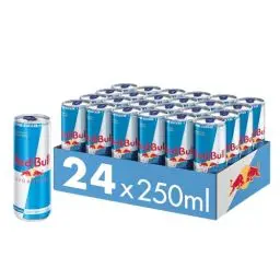 Produktbild: Red Bull Energy Drink Sugarfree - 24er Palette Dosen - Getränke ohne Zucker und kalorienarm, EINWEG (24 x 250 ml) | 250 ml (24er Pack)
