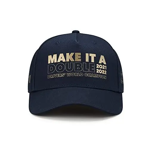 Produktbild: Red Bull Racing Oracle x Puma - Max Verstappen 2022 F1 Meisterschafts-Kappe - Dunkelblau - Unisex - Einheitsgröße