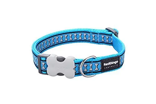 Produktbild: Red Dingo Hundehalsband mit Reflektoren