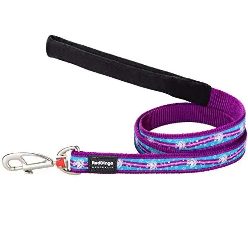 Produktbild: Red Dingo Unicorn Design Dog Lead, Purple, Medium