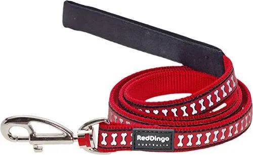 Produktbild: Red Dingo reflektierende Hundeleine, rot