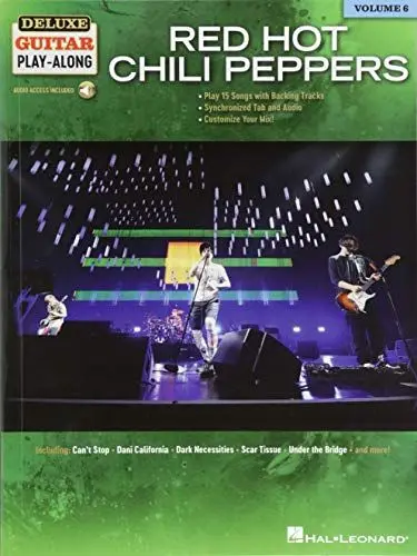Produktbild: Red Hot Chili Peppers: Deluxe Guitar Play-Along: Deluxe Guitar Play-Along Volume 6
