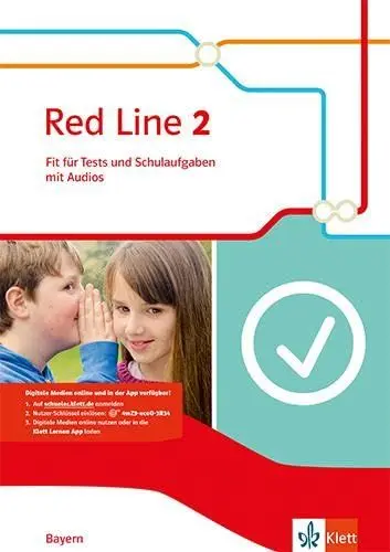Produktbild: Red Line 2. Ausgabe Bayern: Fit für Tests und Schulaufgaben mit Audios Klasse 6 (Red Line. Ausgabe für Bayern ab 2017)