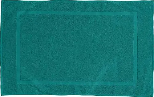 Produktbild: REDBEST Duschvorlage, Badteppich Chicago smaragdgrün Größe 50x80 cm - extra dick, weich, saustark und strapazierfähig (weitere Farben)