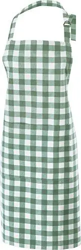 Produktbild: REDBEST Schürze Baumwolle grün Größe 75x90 cm