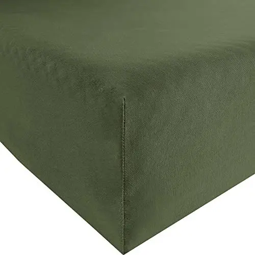Produktbild: REDBEST Spannbettlaken Denver Elasthan-Jersey-Stretch Tanne Größe 90x190 cm - 100x200 cm
