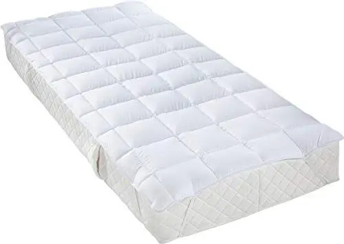 Produktbild: REDBEST Topper, Matratzen-Schoner, Matratzen-Auflage, Unterbett Größe 80x200 cm - mit Gummizug, Liegekomfort, optimales Klima