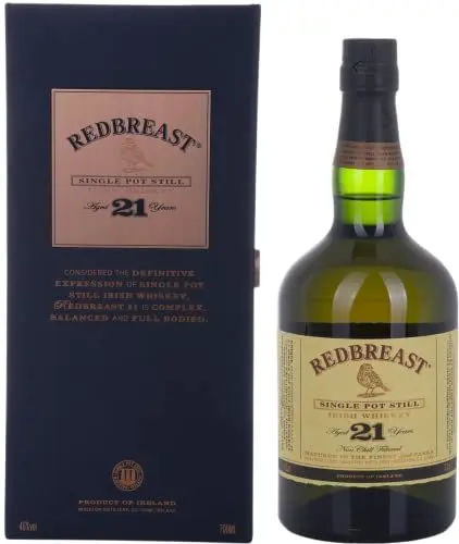 Produktbild: Redbreast 21 Years Old Single Pot Still Irish Whiskey 46% Vol. 0,7l in Holzkiste