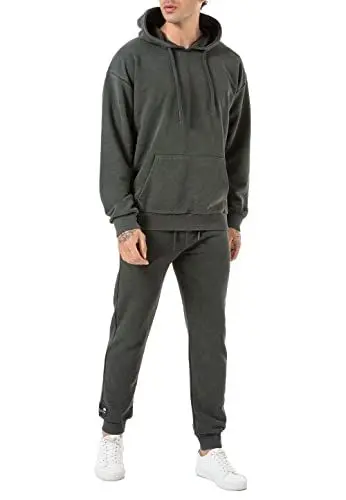 Produktbild: Redbridge 2-teiliger Oversize Hoodie Jogger Set Jogginganzug mit Hose Kombi Premium Khaki M