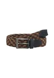 Produktbild: Redbridge Geflochtener Gürtel Elastisch Flexibel verstellbar Unisex Stretchgürtel Camel-Braun 100