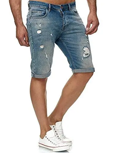 Produktbild: Redbridge Jeansshorts Kurze Hose Premium Denim Casual Dunkelblau W29