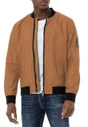 Produktbild: Redbridge Zeitlose Übergangsjacke Leichte Collegejacke Braun L