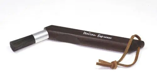 Produktbild: Redecker Reinigungspinsel für Espressomaschinen, gebogen, Thermoholz