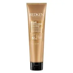Produktbild: Redken Haarmaske mit Hyaluron für trockenes Haar, Anti-Frizz und Hitzeschutz bis 230° C, All Soft Moisture Restore Leave-In Maske, 1 x 150 ml