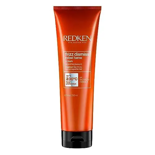 Produktbild: Redken Haarlotion mit Anti-Frizz-Effekt für widerspenstiges Haar, Mit Babassu-Öl und Smoothing Komplex, Frizz Dismiss Rebel Tame, 1 x 250 ml
