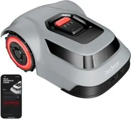 Produktbild: Redkey MGC1000 Mähroboter Rasenmäher Roboter - 1000m² Rasenroboter mit Begrenzungskabel C-TOF Technologie Pfadplanung Kartenzeichnen 45% Steigfähigkeit APP-Steuerung Leise 57dB