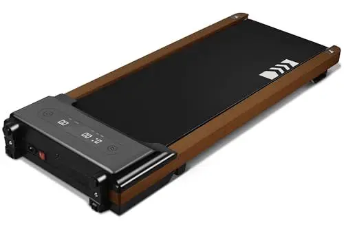 Produktbild: Redliro Walking Pad, Holz Laufband für Zuhause mit Fernbedienung, Kompaktes und leises Laufband Schreibtisch für Zuhause/Büro Keine Installation 1-6km/h