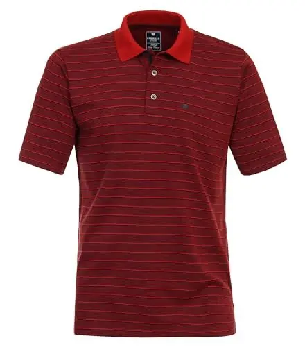 Produktbild: Redmond Polo-Shirt gestreift 50 rot L