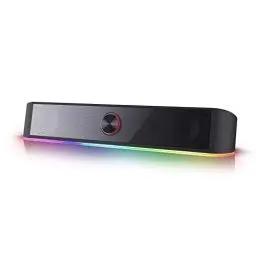 Produktbild: Redragon GS560 Adiemus RGB Desktop-Soundbar, 2.0-Kanal-Computerlautsprecher mit dynamischer Lichtleiste Audio-Light-Sync/Display, Touch-Control-Hintergrundbeleuchtung mit Lautstärkeregler, USB Kable