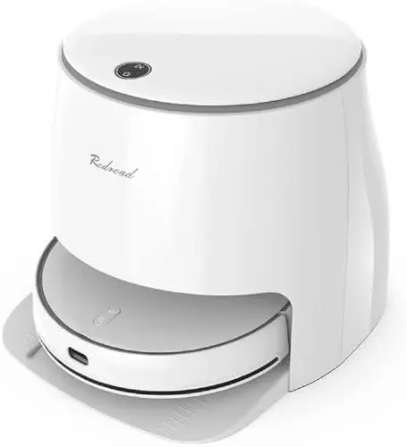 Produktbild: Redroad G10 Staubsauger Roboter mit Wischfunktion, Saugroboter mit Selbstreinigend Dock , Automatischer Hebemop, Reinigung mit elektrolysiertem Wasser, 4,5-l-Wassertank und 4-l-Abwassertank, Beige