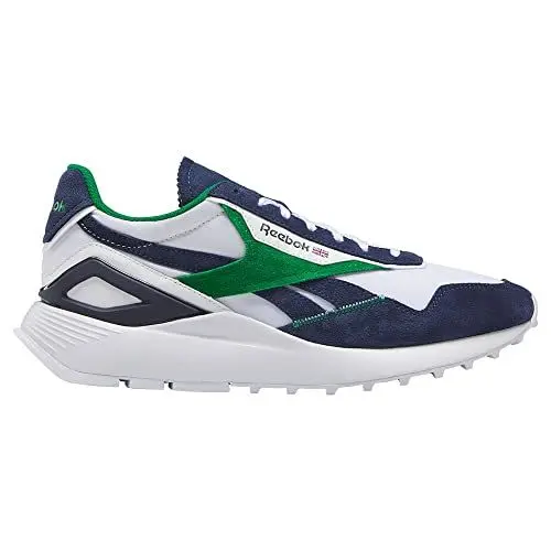 Produktbild: Reebok Cl Legacy Az Kids Low Sneaker, FTWR White Vector Navy Glen Green, 37.5 EU