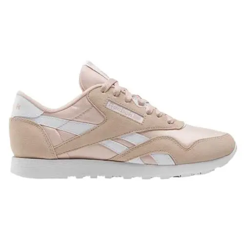 Produktbild: Reebok Damen Classic Nylon Sneaker,Pinstu Ftwwht Ftwwht,37.5 EU