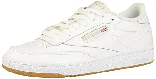 Produktbild: Reebok Damen Club C 85 Sneaker,White Light Grey Gum,38.5 EU