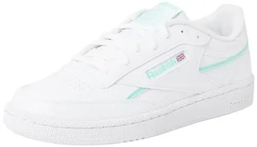 Produktbild: Reebok Damen Club C 85 Vegan Sneaker,Ftwr White Hint Mint Mist,38.5 EU