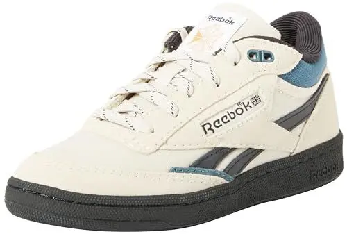 Produktbild: Reebok Damen Club C Mid II Rache Sneaker, Stuckreifen blau F23 Kern schwarz