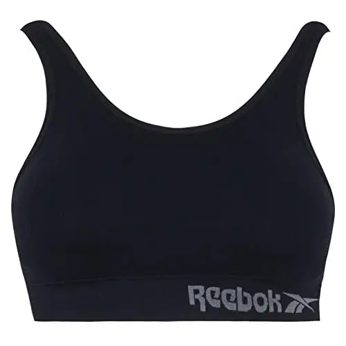 Produktbild: Reebok Women's KIRA Training Bra, Blickdicht, Schwarz, L