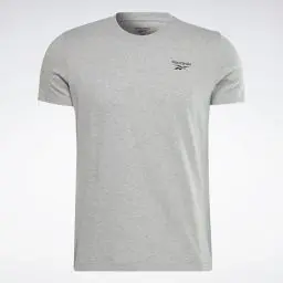 Produktbild: Reebok Herren Identity Left Chest Logo T-Shirt, Medium Grey Heather, M
