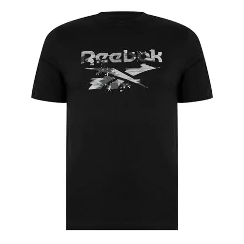 Produktbild: Reebok Herren Modern Camo T-Shirt, Schwarz, S