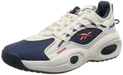 Produktbild: Reebok Solution MID Sneaker, FTWR White/Batik Blue/Vector Red, 36 EU
