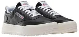 Produktbild: Reebok Unisex's Club C Megacourt Tennis Shoes, Black Chalk White, 42 EU