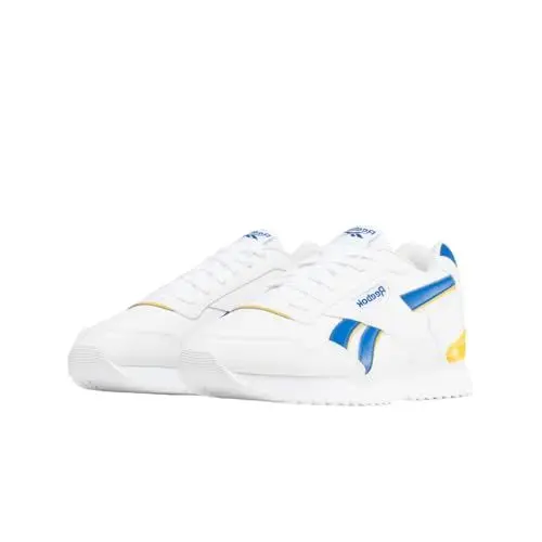 Produktbild: Reebok Unisex Glide Ripple Clip Sneaker,Ftwwht Vecblu Clayel,38.5 EU