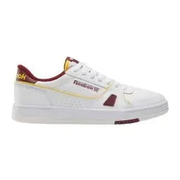 Produktbild: Reebok Unisex LT Court Sneaker, White/RICHMAROON/FIERCEGOLD, 43 EU