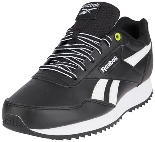 Produktbild: Reebok Unisex Rücklauf-Riffelung Sneaker,Cblack Ftwwht Laslim,44.5 EU