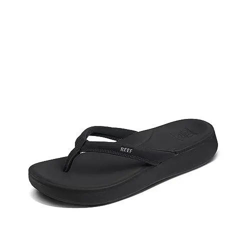 Produktbild: Reef Threepoint Plateausandale Damen Cushion Cloud, Black, 41 EU