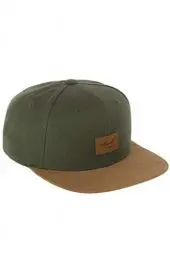 Produktbild: Reell Cap Suede 6-Panel Cap, Dark Olive, Einheitsgröße