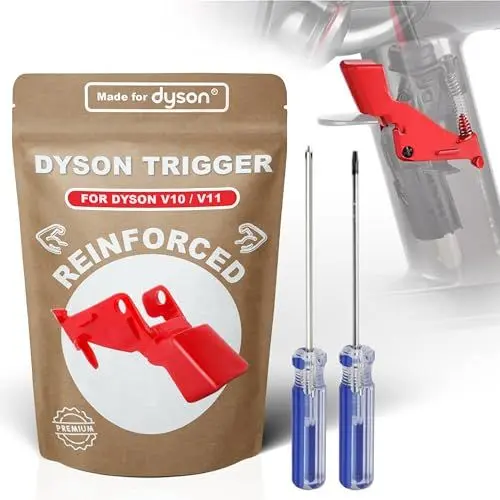 Produktbild: REELLEO V11 V10 Schalter Verstärkt, Ersatzteile Trigger Reparieren Knopf für Dyson Staubsauger mit Schraubenzieher