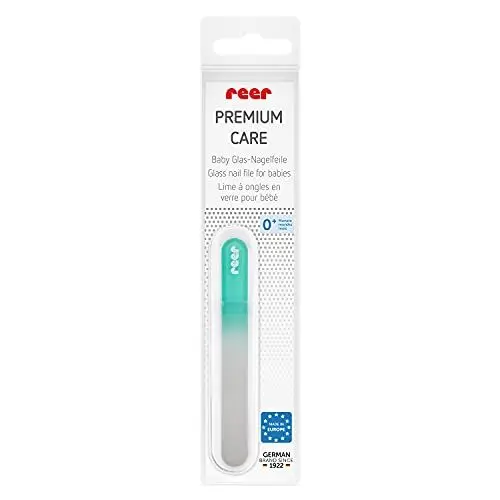 Produktbild: Reer PremiumCare Baby Glas-Nagelfeile, Made in EU, weiß, 81043