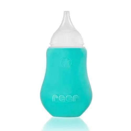 Produktbild: reer 79112 Nasen-Sauger Soft&Clean, weiche Spitze, besonders kindersicher, weiß