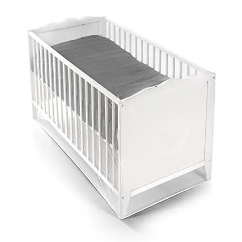 Produktbild: reer Insektenschutz fürs Kinderbett, Moskitonetz Reisebett, Insektennetz, Mückenschutz für Babys, weiß
