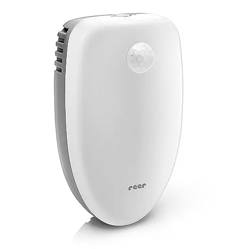 Produktbild: reer PureAir Ionen-Luftreiniger, wirkungsvolle Desinfektion der Raumluft mit Aktiv-Sauerstoff und UV-C-Licht, Klinik-Technologie, beseitigt 99,9% der Keime in der Luft