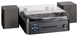 Produktbild: Reflexion HIF2080 Plattenspieleranlage (2x160Watt), CD/MP3, WLAN Internetradio, DAB+ Digitaltuner, Bluetooth, Streaming, USB/MP3, 2,8