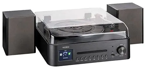 Produktbild: Reflexion HIF2080 Plattenspieleranlage (2x160Watt), CD/MP3, WLAN Internetradio, DAB+ Digitaltuner, Bluetooth, Streaming, USB/MP3, 2,8