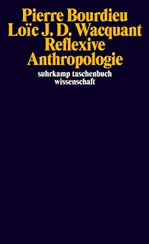 Produktbild: Reflexive Anthropologie (suhrkamp taschenbuch wissenschaft)