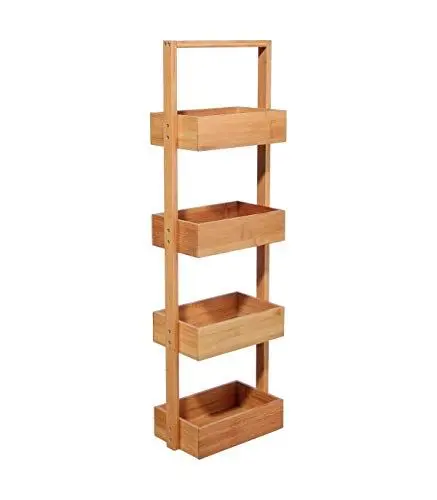 Produktbild: Bambou FIVE23-216716020 Bambus, Aufbewahrungsbox, 4 Körbe aus Holz, cm