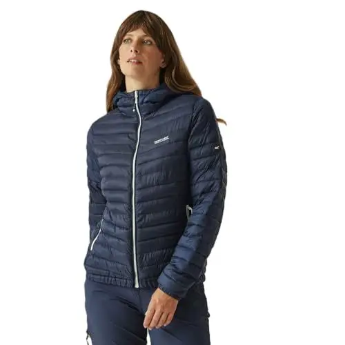 Produktbild: Regatta Damen Hurden gepolsterte Jacke mit Ripstop-Gewebe und synthetischer Daunenisolierung, perfekt für Spaziergänge, Outdoor-Aktivitäten und den täglichen Gebrauch